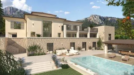 Luxurious villa with renovation project in Valldemossa Luxurious villa with renovation project in Valldemossa