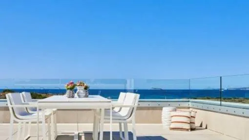 Modern design terraced house with sea views in the nature-protection area of Can Pastilla Modern design terraced house with sea views in the nature-protection area of Can Pastilla