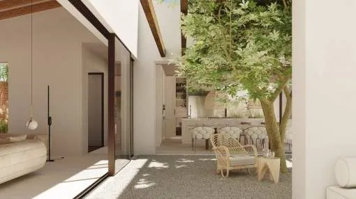 Modern, newly-built finca-project near Algaida Modern, newly-built finca-project near Algaida