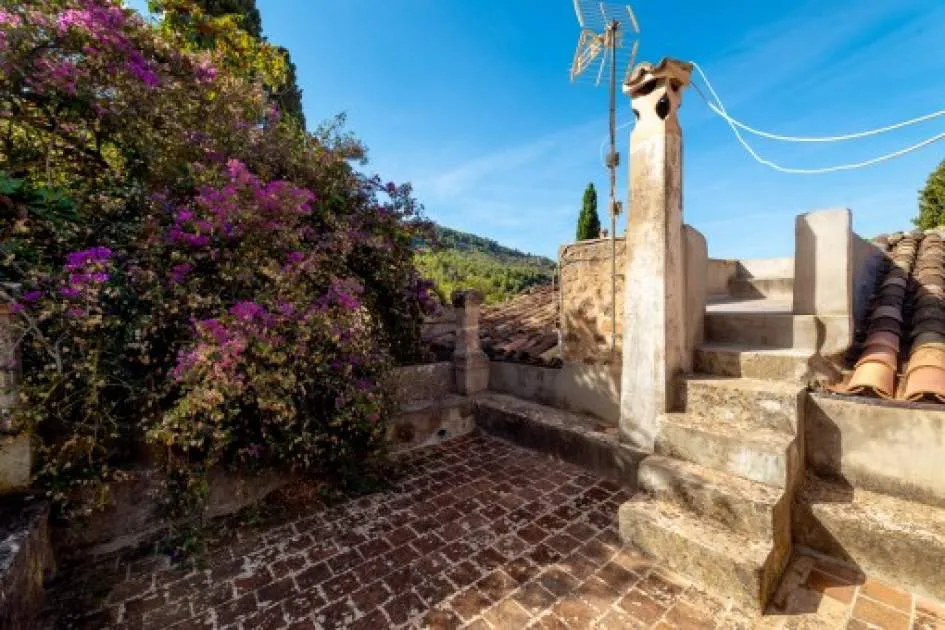 Three combined houses in the quietest area of Deia