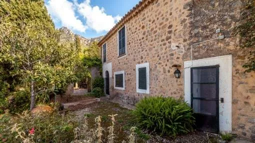 Three combined houses in the quietest area of Deia