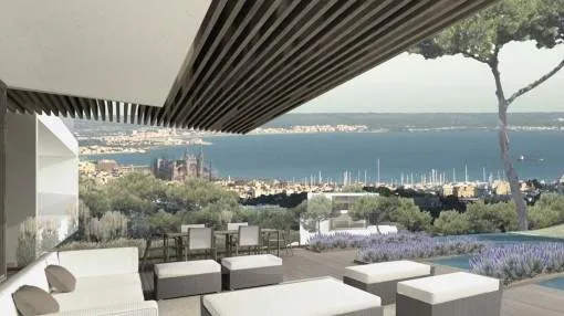 Unique building plot with spectacular sea views, ideal for investors in Son Vida Unique building plot with spectacular sea views, ideal for investors in Son Vida