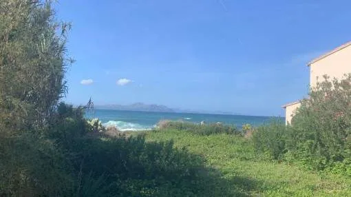 Building plot on the 2nd sea line with sea views in Colonia de Sant Pere, for a detached house Building plot on the 2nd sea line with sea views in Colonia de Sant Pere, for a detached house