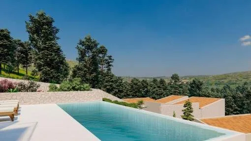 Luxurious, newly-built villa in an exclusive location in Alaro for first-occupation