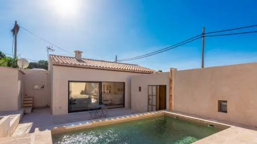Recently refurbished typical Mallorcan house in the heart of Cala Ratjada
