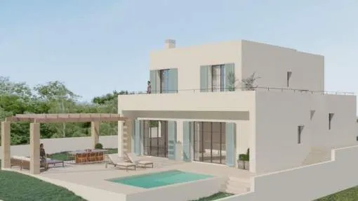 Exclusive newly-built villa with sea views in Tolleric