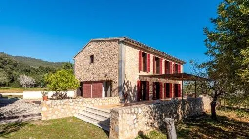 Impressive modern style Finca between Selva and Caimari with holiday license Impressive modern style Finca between Selva and Caimari with holiday license