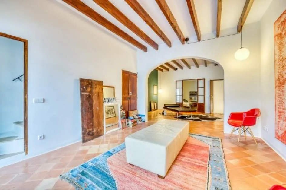 Restored village house with sea views in Capdepera