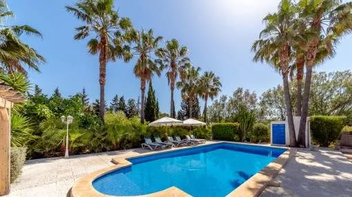 Two country houses, each with pool and touristic rental licence, in a quiet location in Pollensa