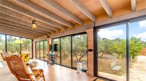 Modern, as-new finca with garden and outdoor jacuzzi between Santa Maria and Alaro Modern, as-new finca with garden and outdoor jacuzzi between Santa Maria and Alaro