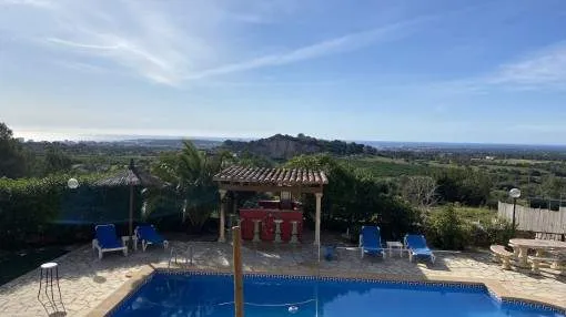 Finca with panoramic views of the sea between Son Carrio and Son Servera