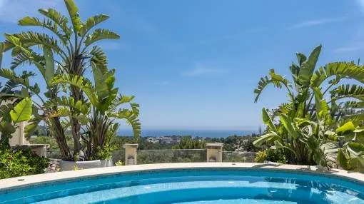 Impressive villa on a double building plot in the lovely area of Costa d'en Blanes Impressive villa on a double building plot in the lovely area of Costa d'en Blanes