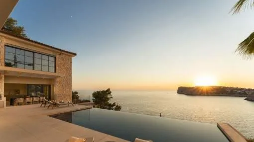 Luxurious, newly-built villa with breathtaking sea views in a prime location in Port Andratx