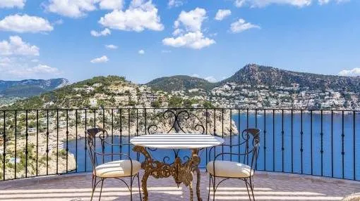Exceptional villa with wonderful views on the La Mola promontory in Port Andratx Exceptional villa with wonderful views on the La Mola promontory in Port Andratx