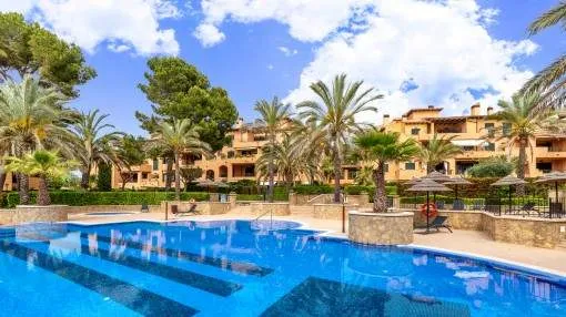 Attractive ground-floor apartment in a beautiful residential complex in Puig de Ros Attractive ground-floor apartment in a beautiful residential complex in Puig de Ros