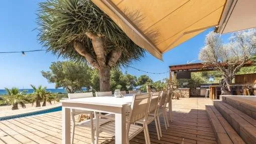 Unique finca on the 1st sea line close to the beach of Es Trenc Unique finca on the 1st sea line close to the beach of Es Trenc