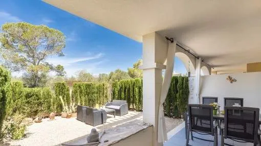 Wonderful ground-floor apartment very quietly situated in Cala Murada