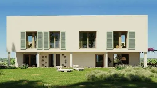Plot with valid construction licence for a project for a wonderful newly-built finca with lovely sweeping views in Sant Joan Plot with valid construction licence for a project for a wonderful newly-built finca with lovely sweeping views in Sant Joan