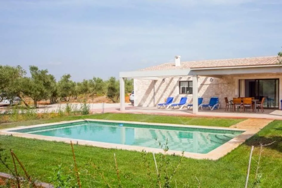 Mediterranean-style,natural stone Finca being constructed near to Can Picafort