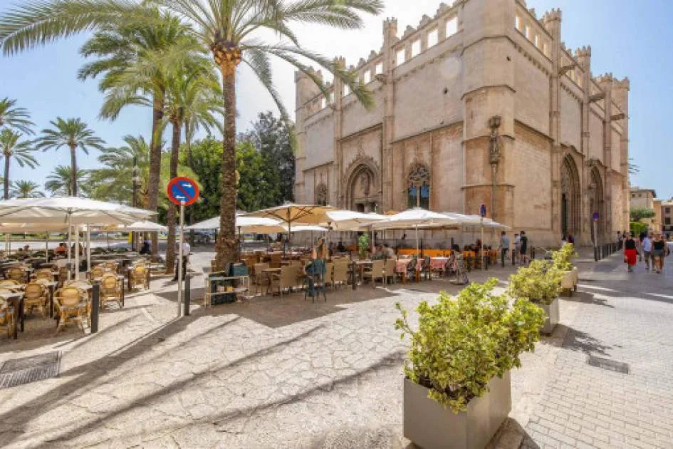Bright new apartment with private patio in the old town of Palma