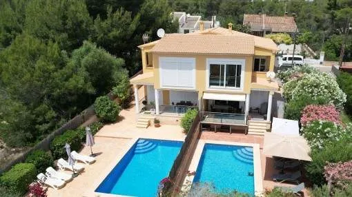 Quietly-situated semi-detached house with pool and sea views in Cala Pi Quietly-situated semi-detached house with pool and sea views in Cala Pi