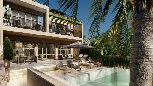 Fantastic new built villa near the sea and with infinity pool, in sought after area of Ses Salines Fantastic new built villa near the sea and with infinity pool, in sought after area of Ses Salines