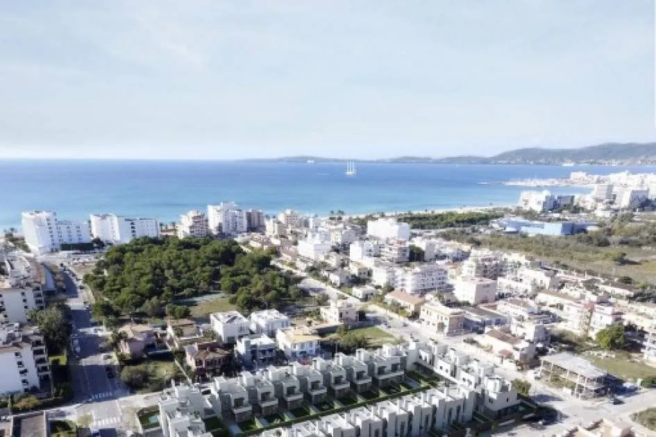 Exclusive passive-terraced houses on the Playa de Palma