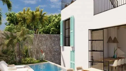 A dream in the centre of Santanyi-completely renovated town-house with pool and garage A dream in the centre of Santanyi-completely renovated town-house with pool and garage