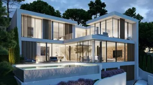 Wonderful newly-built villa with pool in Costa d'en Blanes Wonderful newly-built villa with pool in Costa d'en Blanes