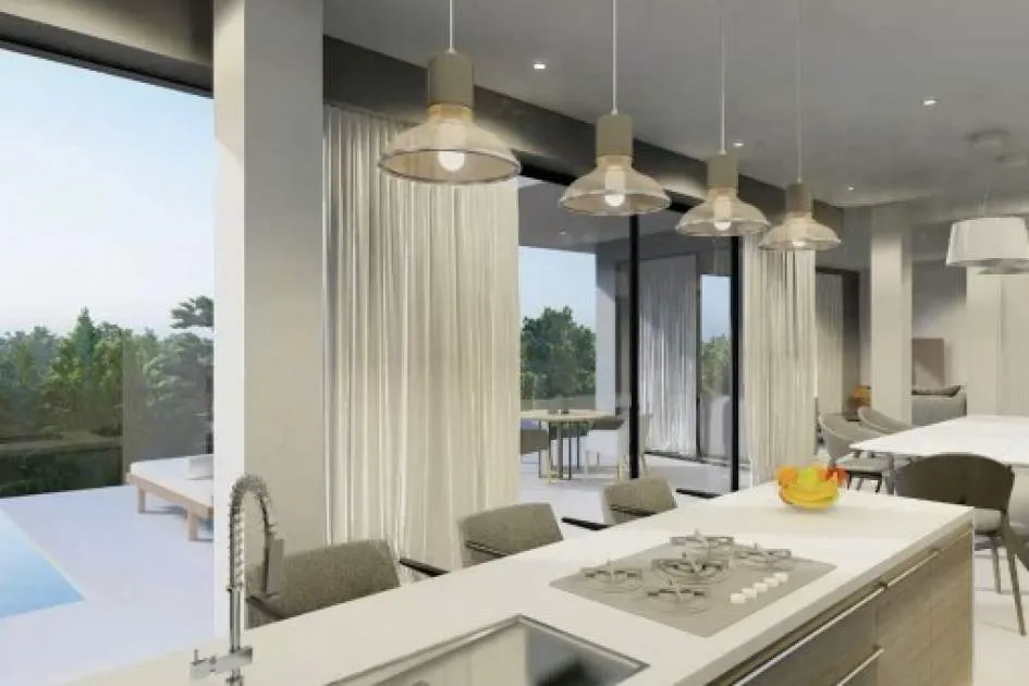 Newly-built villa project with pool in Costa d'en Blanes