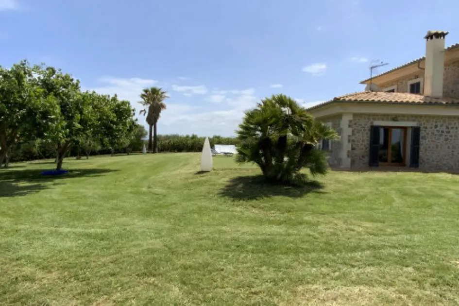 Natural-stone finca with pool and olive tree plantation near Playa de Muro