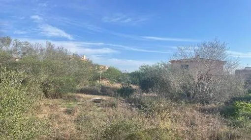 Beautiful plot with building project in Cales de Mallorca