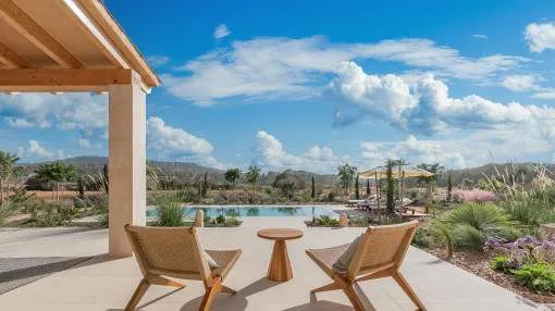 Exclusive luxury-finca with pool and panoramic views in Cas Concos