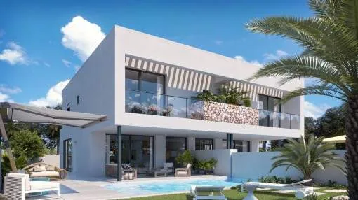Passive-house project with feel-good character and pool in Sa Cabaneta Passive-house project with feel-good character and pool in Sa Cabaneta