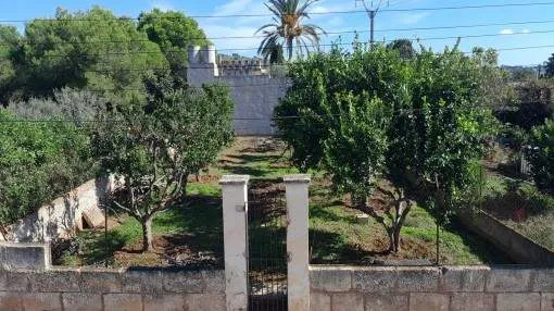 Building plot on the outskirts of Manacor although very close to the centre of the town