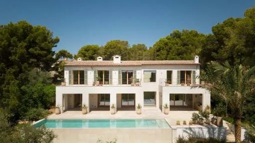 Stylish, newly-built villa, wonderfully-Mediterranean with a sensational design and enchanting external area in Santa Ponsa Stylish, newly-built villa, wonderfully-Mediterranean with a sensational design and enchanting external area in Santa Ponsa