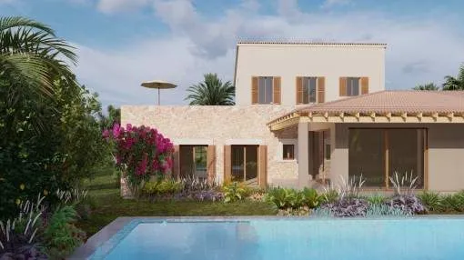 Energy-efficient finca with wonderful sweeping views in a prime location near Ses Salines Energy-efficient finca with wonderful sweeping views in a prime location near Ses Salines