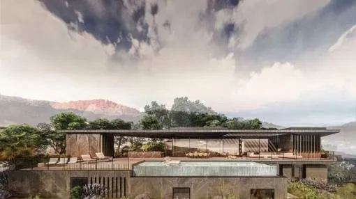Building plot with construction licence applied for with breathtaking views over the sea and the town of Palma Building plot with construction licence applied for with breathtaking views over the sea and the town of Palma