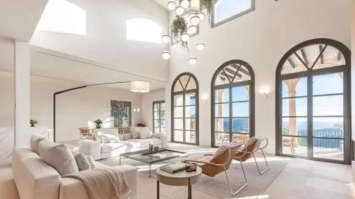 Modern villa with Mediterranean elements and breathtaking harbour views in Port Andratx Modern villa with Mediterranean elements and breathtaking harbour views in Port Andratx