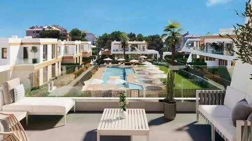 Luxury residential project, 3 bedroom semi-detached villas with pool in Cala Ratjada Luxury residential project, 3 bedroom semi-detached villas with pool in Cala Ratjada