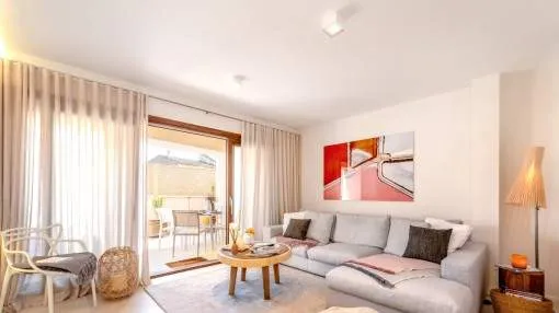 Newly built luxury apartment with terrace and high quality equipment in the center of Santa María Newly built luxury apartment with terrace and high quality equipment in the center of Santa María