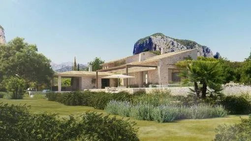 Luxurious newly-constructed finca in Alaró - relaxation in an idyllic atmosphere