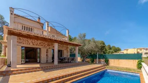 Wonderful villa with pool in Cala Mesquida