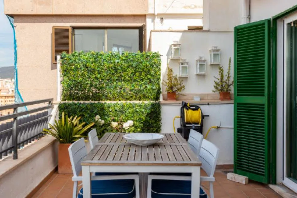 Penthouse-apartment with terrace and fantastic sea views in Palma's old town district