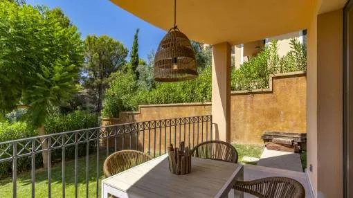 Completely renovated garden-apartment quietly situated in Camp de Mar Completely renovated garden-apartment quietly situated in Camp de Mar