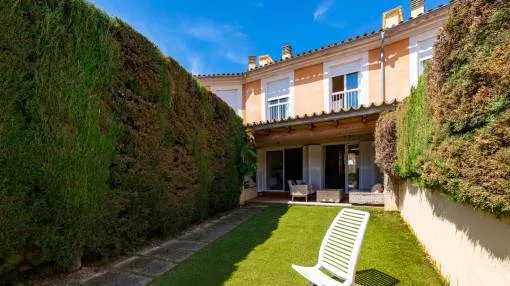 Terraced house with private garden and communal pool in Son Rapinya, Palma