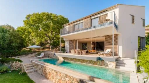 Exclusive, energy-efficient dream villa with pool and sweeping views in Alaró Exclusive, energy-efficient dream villa with pool and sweeping views in Alaró