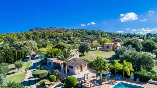 Comfortable finca with guest house and pool in a quiet location in Alcudia