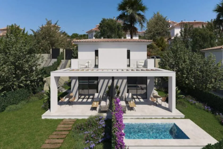 Modern semi-detached house for first-occupation in the Cala Romantica