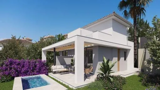 Modern semi-detached house for first occupancy in Cala Romantica Modern semi-detached house for first occupancy in Cala Romantica